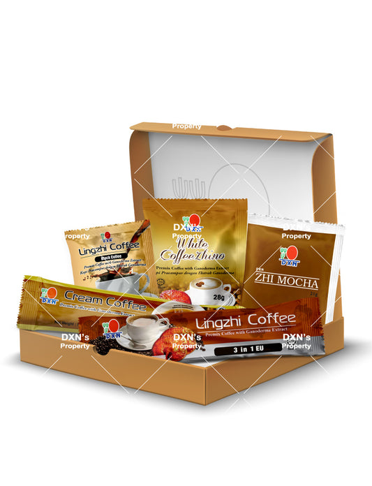 DXN EXTRA COFFEE TRY PACK  E