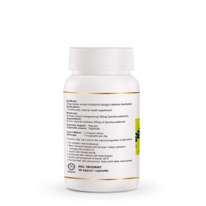 HF036 CAPSULE DE SPIRULINE (30S) 30 GÉLULES X 350 MG سبيرولينا 30 كبسولة