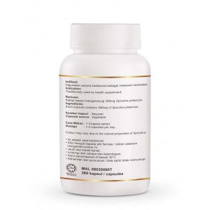 CAPSULE DE SPIRULINE  90 GÉLULES X 350 mg  سبيرولينا 90 كبسولة / HF037  E