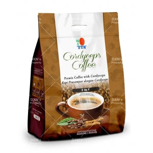 DXN CORDYCEPS CAFÉ 3 EN 1  21g X 20 SACHETS  قهوه كورديسيبس 3 في 1 M