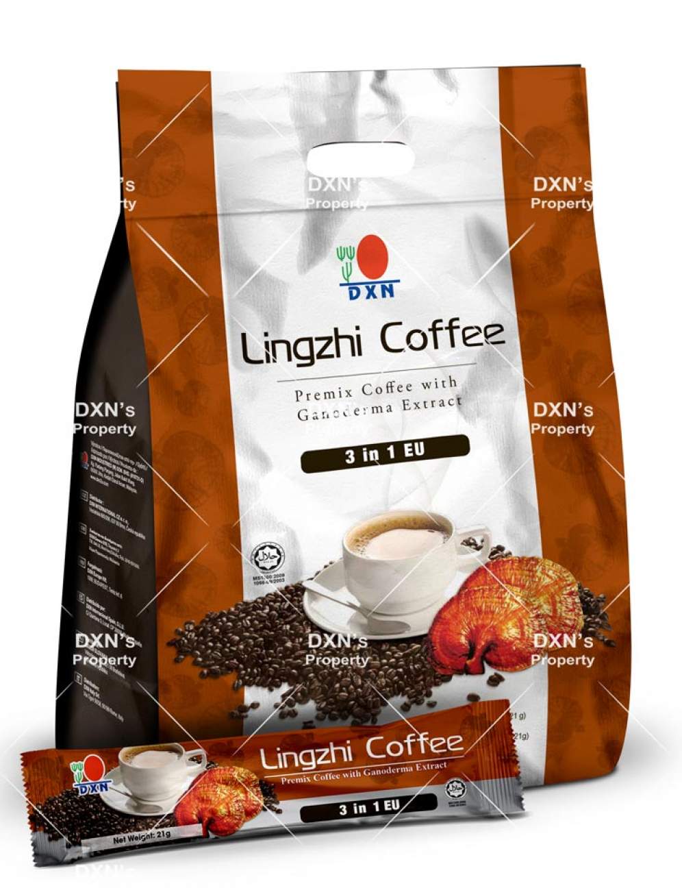 LINGZHI COFFEE 3 EN 1  E