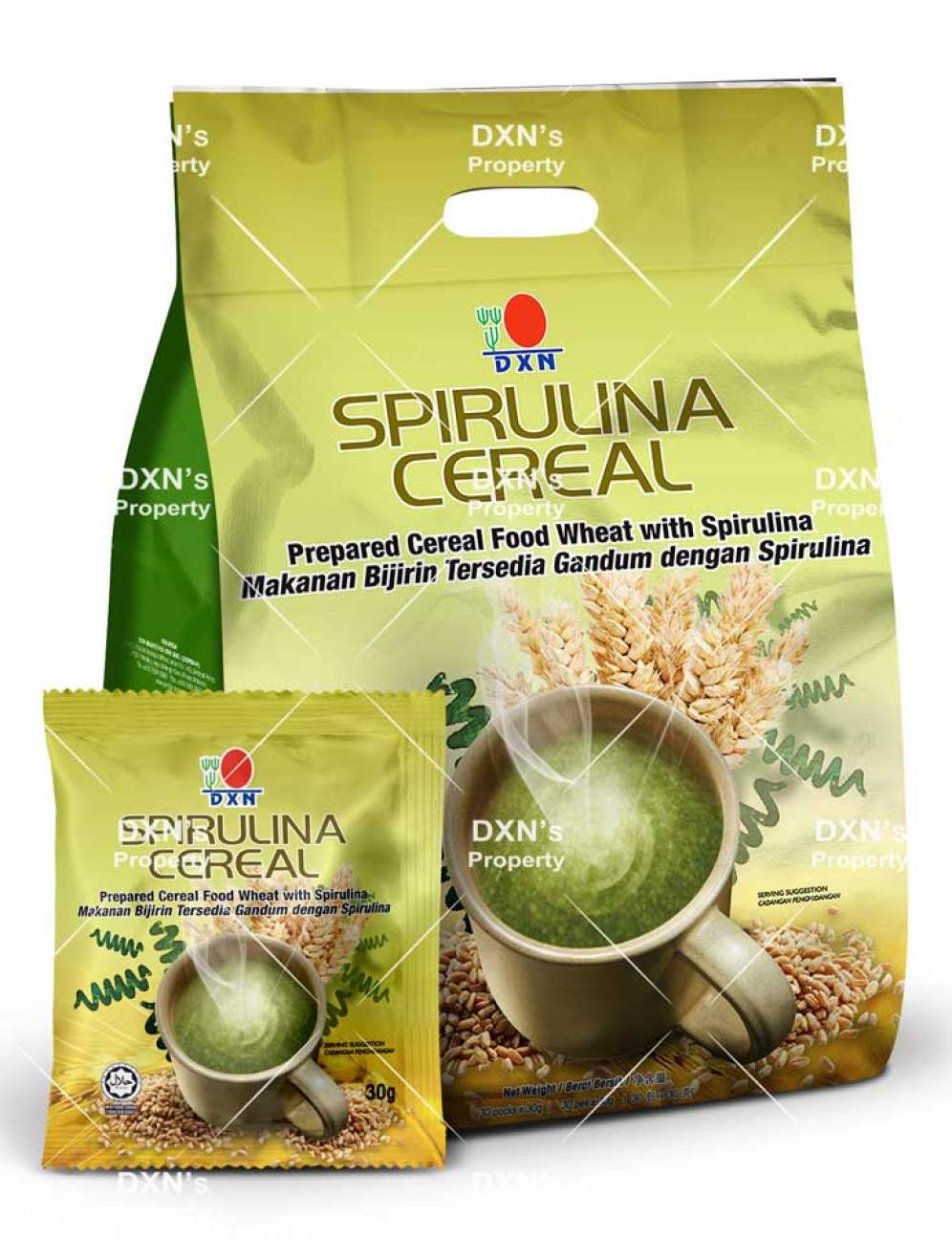 SPIRULINA CEREAL (CÉRÉALES À LA SPIRULINE) / FB125    E