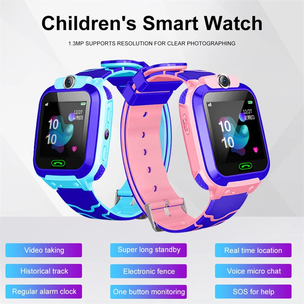 Montre Enfant Connectée, 2G, Android et IOS