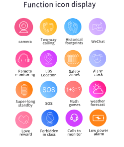 Montre Enfant Connectée, 2G, Android Et IOS